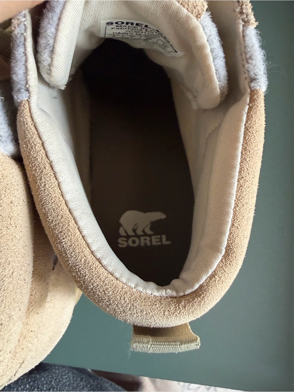 Sorel Evie Ankle Boots Ceramic / Neutral - Picture 6 of 8